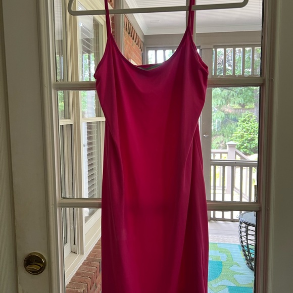 Trina Turk Paradise silk blend caftan and slip - Picture 5 of 9